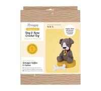 Scheepjes - Scheepjes Amigurumi Dog & Bone Crochet Toy Kit - 1 Set