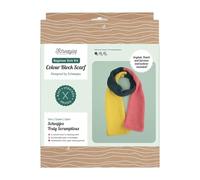Scheepjes - Scheepjes Beginner Colour Block Scarf Knitting Kit - 1 Set