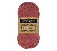 Scheepjes - Scheepjes Cahlista 396 Rose Wine Yarn - 1x50g