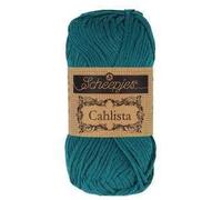 Scheepjes - Scheepjes Cahlista 401 Dark Teal Yarn - 1x50g