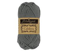 Scheepjes - Scheepjes Cahlista 501 Anthracite Yarn - 1x50g