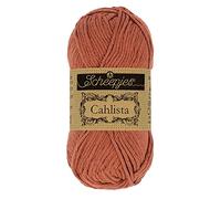 Scheepjes - Scheepjes Cahlista 504 Brick Red Yarn - 10x50g