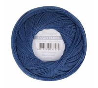 Scheepjes - Scheepjes Candy Floss 164 Light Navy (165m) Organic Mercerised Cotton Yarn - 1x20g