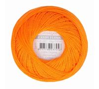 Scheepjes - Scheepjes Candy Floss 281 Tangerine (165m) Organic Mercerised Cotton Yarn - 1x20g