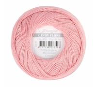 Scheepjes - Scheepjes Candy Floss 408 Old Rose (165m) Organic Mercerised Cotton Yarn - 1x20g