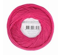 Scheepjes - Scheepjes Candy Floss 413 Cherry (165m) Organic Mercerised Cotton Yarn - 1x20g