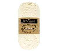 Scheepjes - Scheepjes Catona 130 Old Lace Yarn - 10x50g