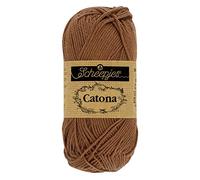 Scheepjes - Scheepjes Catona 157 Root Beer Yarn - 1x25g