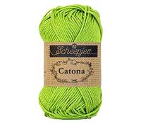 Scheepjes - Scheepjes Catona 205 Kiwi Yarn - 1x25g