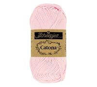 Scheepjes - Scheepjes Catona 238 Powder Pink Yarn - 1x50g
