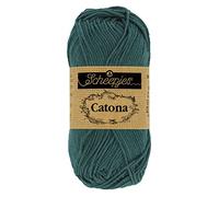 Scheepjes - Scheepjes Catona 244 Spruce Yarn - 1x25g
