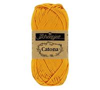 Scheepjes - Scheepjes Catona 249 Saffron Yarn - 1x25g