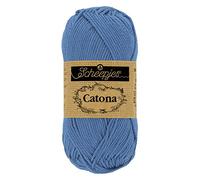 Scheepjes - Scheepjes Catona 261 Capri Blue Yarn - 1x10g