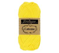 Scheepjes - Scheepjes Catona 280 Lemon Yarn - 10x50g