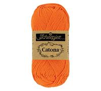 Scheepjes - Scheepjes Catona 281 Tangerine Yarn - 1x10g