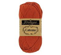 Scheepjes - Scheepjes Catona 388 Rust Yarn - 10x50g