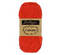 Scheepjes - Scheepjes Catona 390 Poppy Rose Yarn - 1x25g