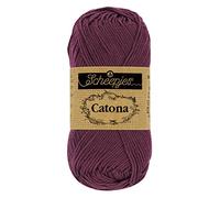 Scheepjes - Scheepjes Catona 394 Shadow Purple Yarn - 1x50g