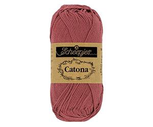 Scheepjes - Scheepjes Catona 396 Rose Wine Yarn - 1x10g
