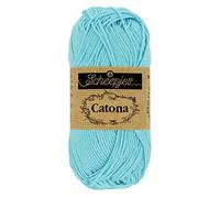 Scheepjes - Scheepjes Catona 397 Cyan Yarn - 1x50g
