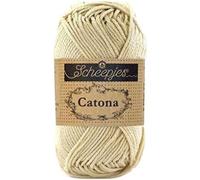 Scheepjes - Scheepjes Catona 406 Soft Beige Tea Yarn - 1x25g