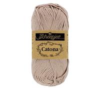 Scheepjes - Scheepjes Catona 406 Soft Beige Yarn - 1x50g