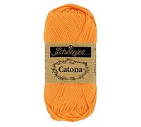 Scheepjes - Scheepjes Catona 411 Sweet Orange Yarn - 1x50g