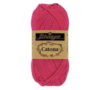 Scheepjes - Scheepjes Catona 413 Cherry Yarn - 1x10g