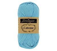Scheepjes - Scheepjes Catona 510 Sky Blue Yarn - 10x50g