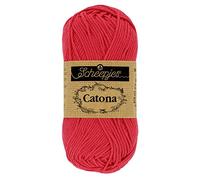 Scheepjes - Scheepjes Catona 516 Candy Apple Yarn - 1x50g