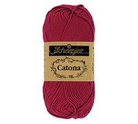 Scheepjes - Scheepjes Catona 517 Ruby Yarn - 1x50g