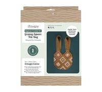 Scheepjes Beginner Crochet kit Granny Square Bag Gold - 1pc