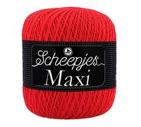Scheepjes - Scheepjes Maxi 115 Hot Red Yarn - 1x100g
