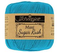 Scheepjes - Scheepjes Maxi Sugar Rush 146 Vivid Blue Yarn - 1x50g