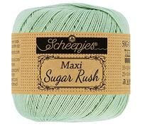 Scheepjes - Scheepjes Maxi Sugar Rush 402 Silver Green Yarn - 1x50g