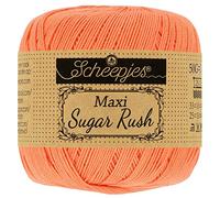 Scheepjes - Scheepjes Maxi Sugar Rush 410 Rich Coral Yarn - 1x50g