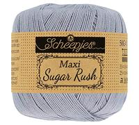 Scheepjes - Scheepjes Maxi Sugar Rush 618 Silver Yarn - 10x50g