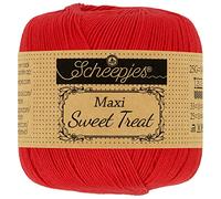 Scheepjes - Scheepjes Maxi Sweet Treat 115 Hot Red Yarn - 1x25g