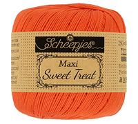 Scheepjes - Scheepjes Maxi Sweet Treat 189 Royal Orange Yarn - 1x25g
