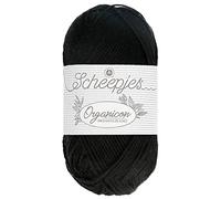 Scheepjes - Scheepjes Organicon 218 Ebony Yarn - 1x50g