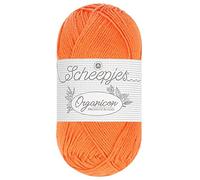 Scheepjes - Scheepjes Organicon 224 Deep Tangerine Yarn - 1x50g