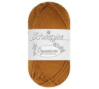 Scheepjes - Scheepjes Organicon 236 Mellow Mustard Yarn - 5x50g