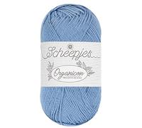 Scheepjes - Scheepjes Organicon 254 Steel Blue Yarn - 5x50g
