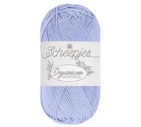 Scheepjes - Scheepjes Organicon 255 Bluebell Yarn - 5x50g
