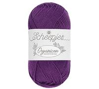 Scheepjes - Scheepjes Organicon 257 Perfect Plum Yarn - 1x50g