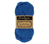Scheepjes - Scheepjes Softfun 2626 Cobalt Yarn - 1x50g