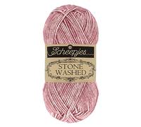 Scheepjes - Scheepjes Stone Washed 808 Corundum Ruby Yarn - 1x50g