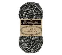 Scheepjes - Scheepjes Stone Washed XL 843 Black Onyx Yarn - 1x50g
