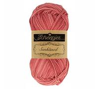 Scheepjes - Scheepjes Sunkissed 012 Beach Hut Orange Yarn - 10x50g