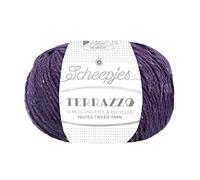 Scheepjes - Scheepjes Terrazzo 730 Melanzana Yarn - 5x50g